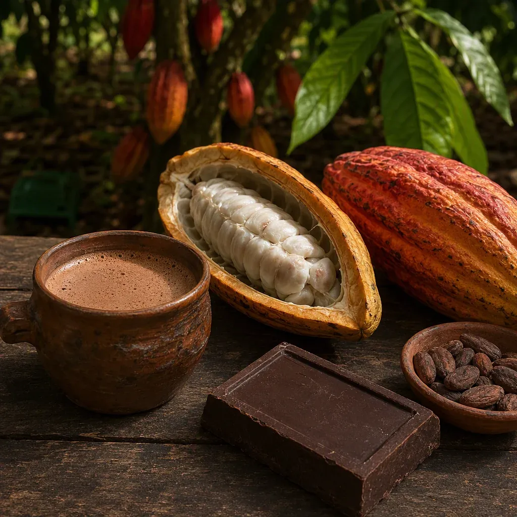 Chocolate de cacao local