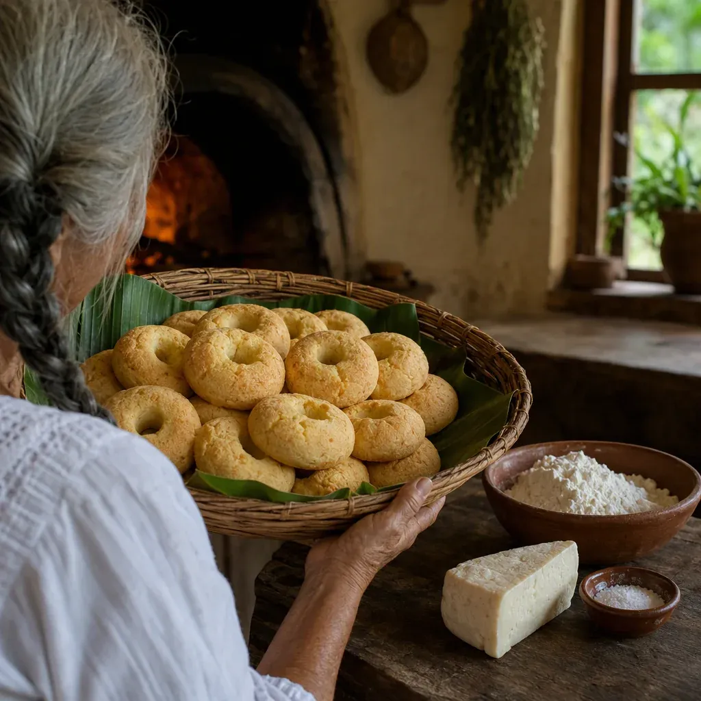 Doña Nelly y la receta del pandebono